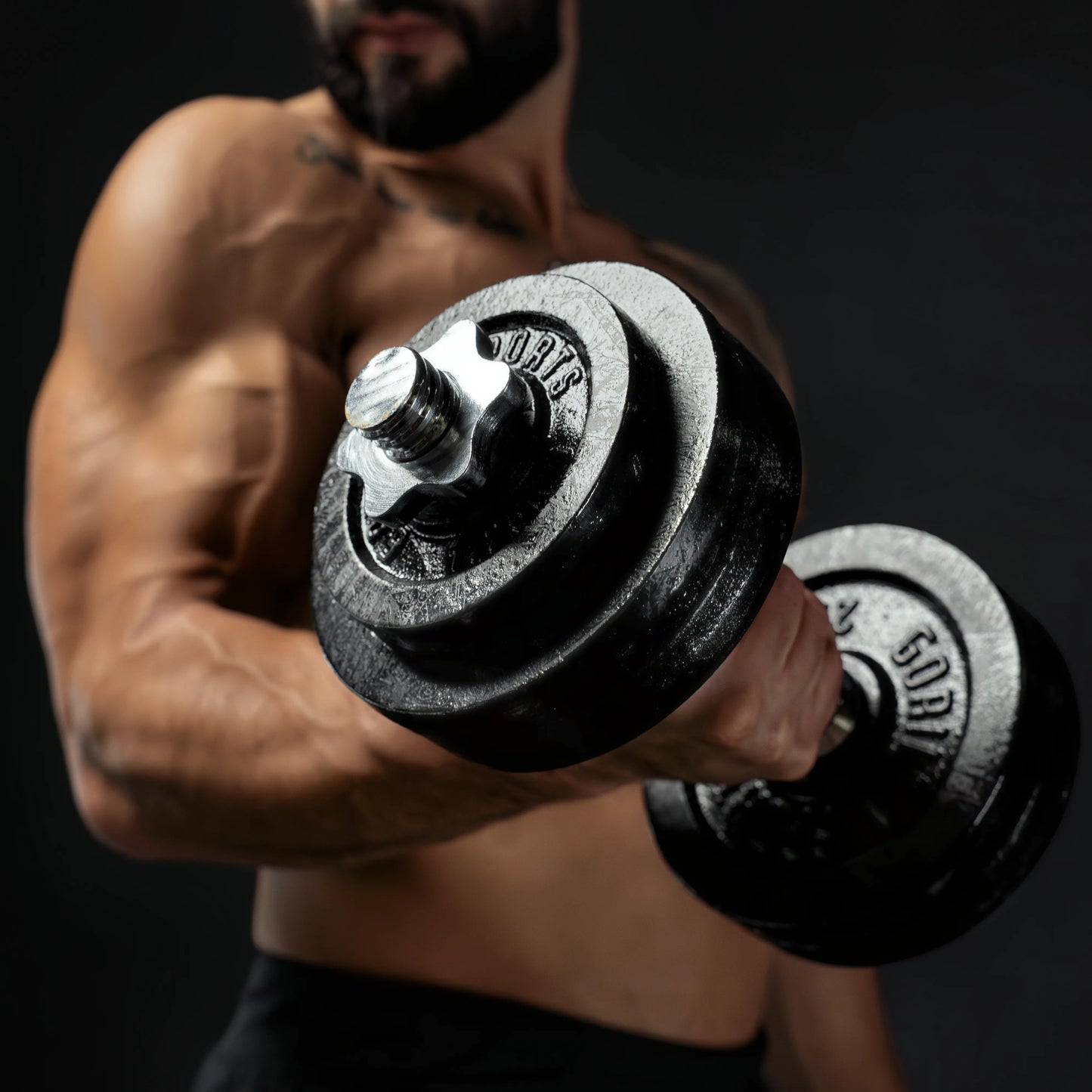 Set d'haltères courts 30 kg