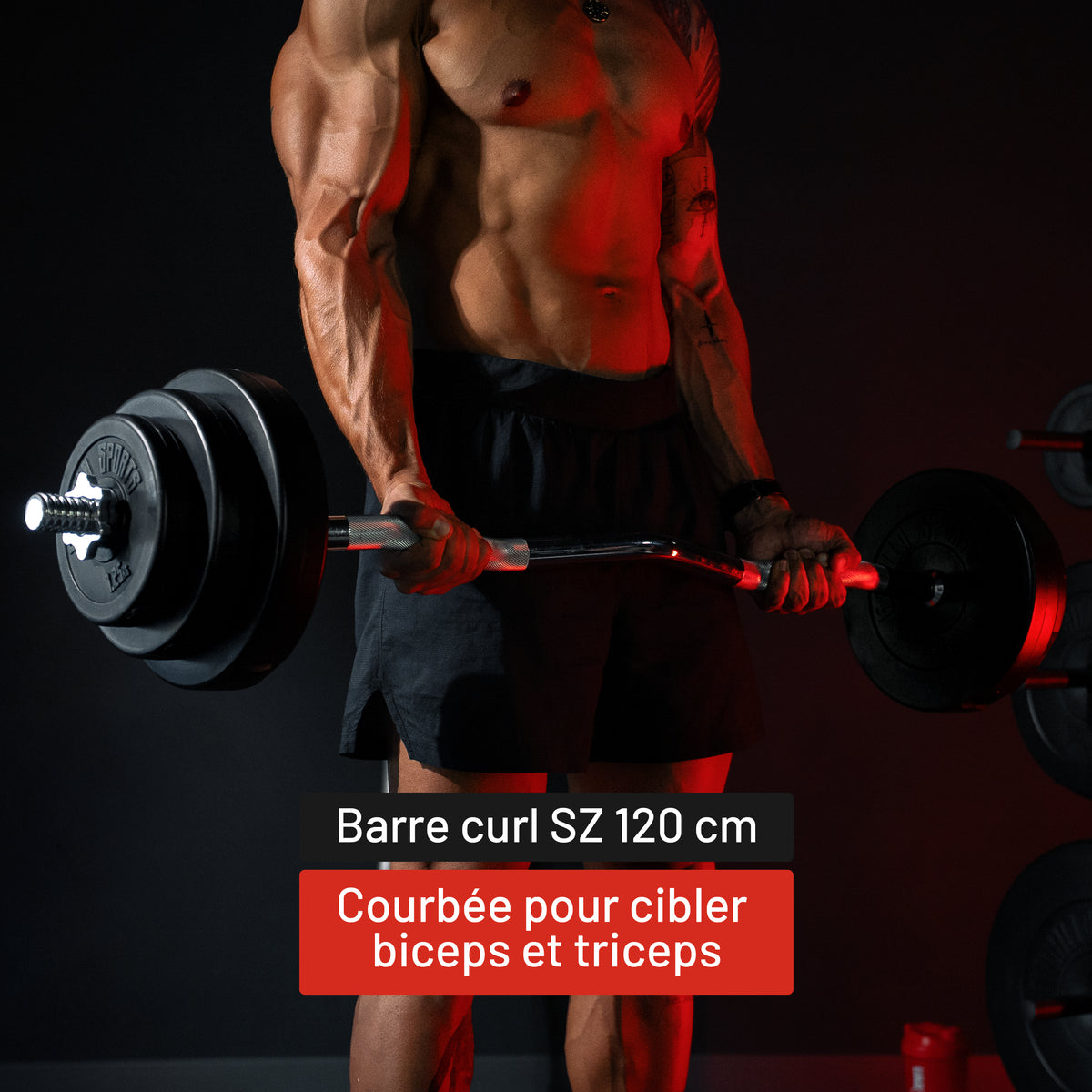 Barre curl SZ 120 cm