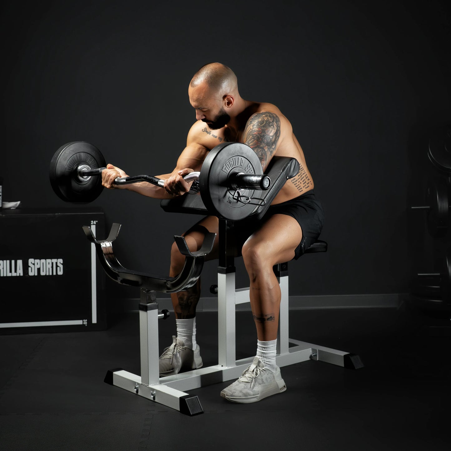 Banc de musculation pour biceps