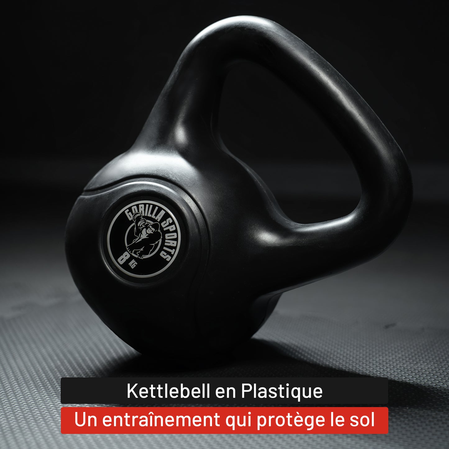 Kettlebell en plastique