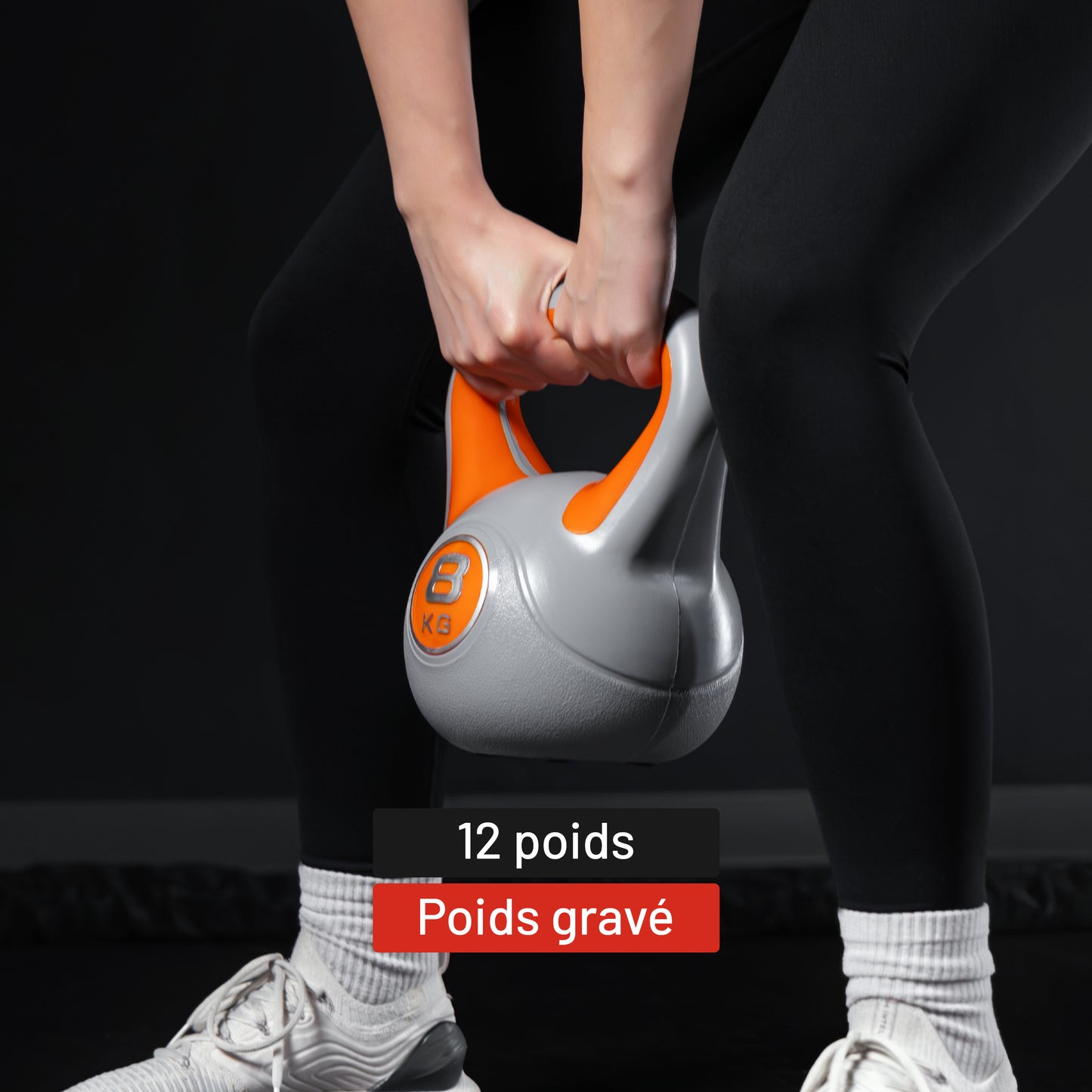 Kettlebell en plastique