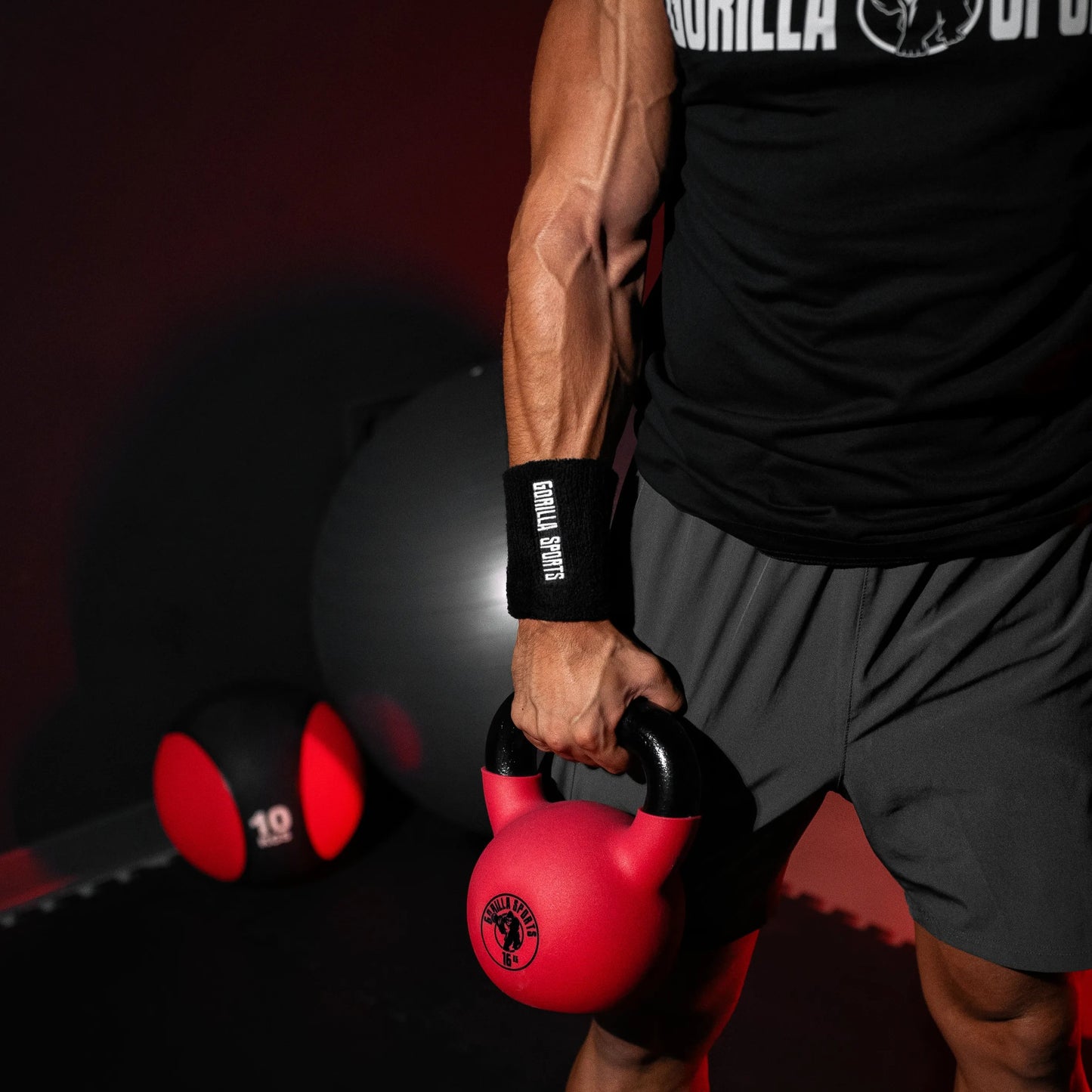 Kettlebell en fonte avec revêtement en vinyle