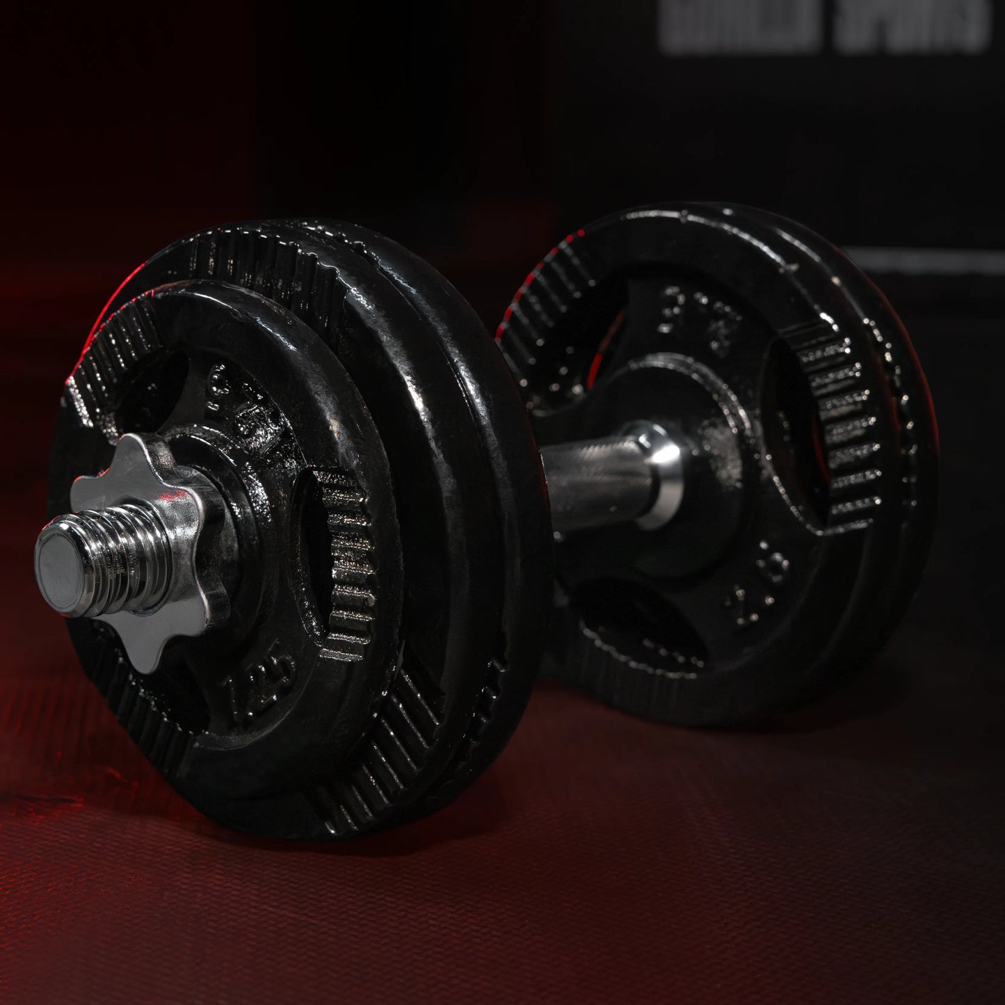 Disque musculation fonte 30/31 mm ou 50/51 mm avec poignées