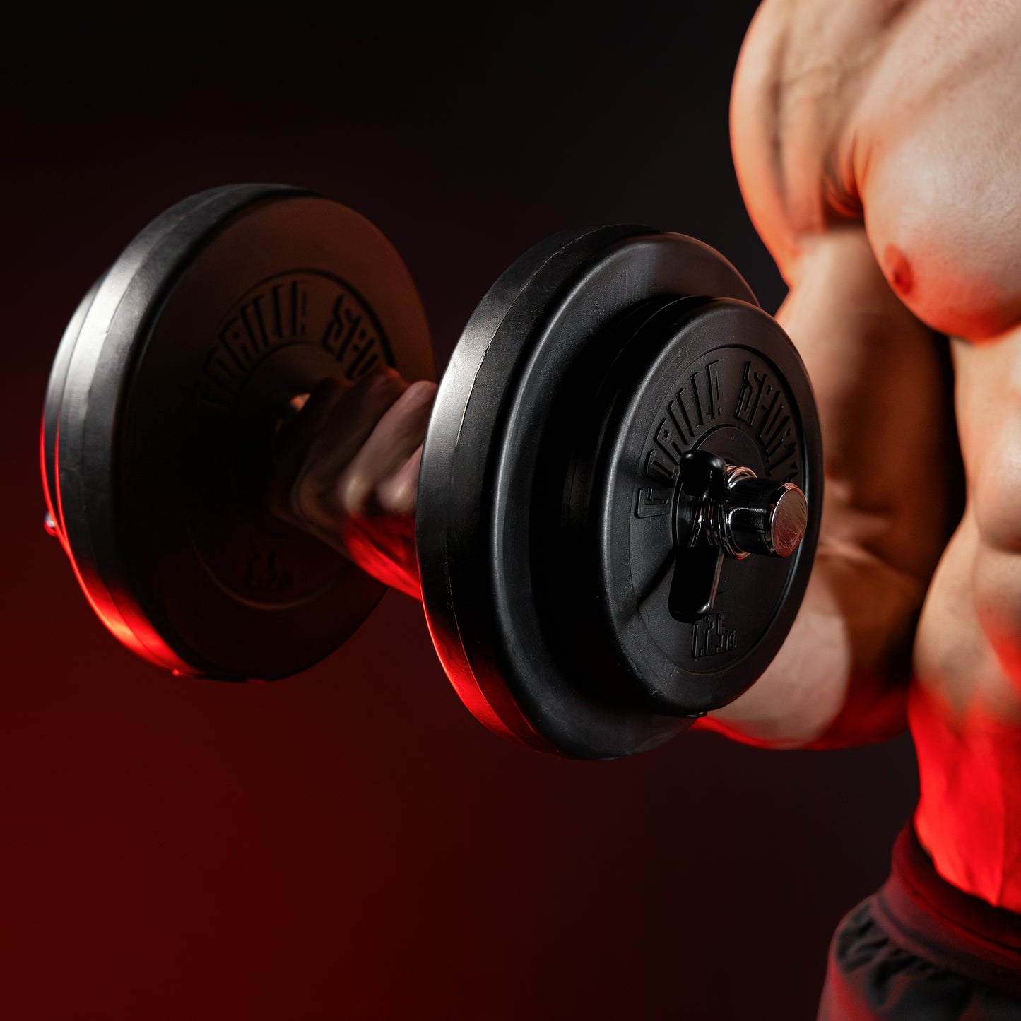 Disques musculation en plastique 30/31 mm