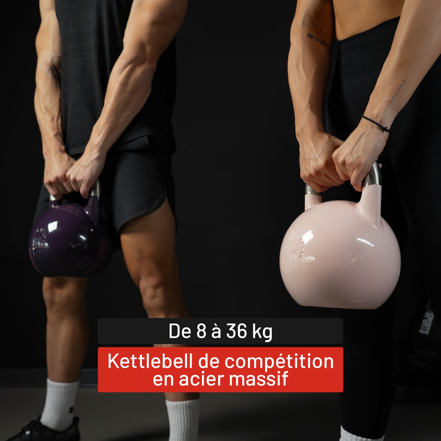 Kettlebell de compétition 8-40 kg