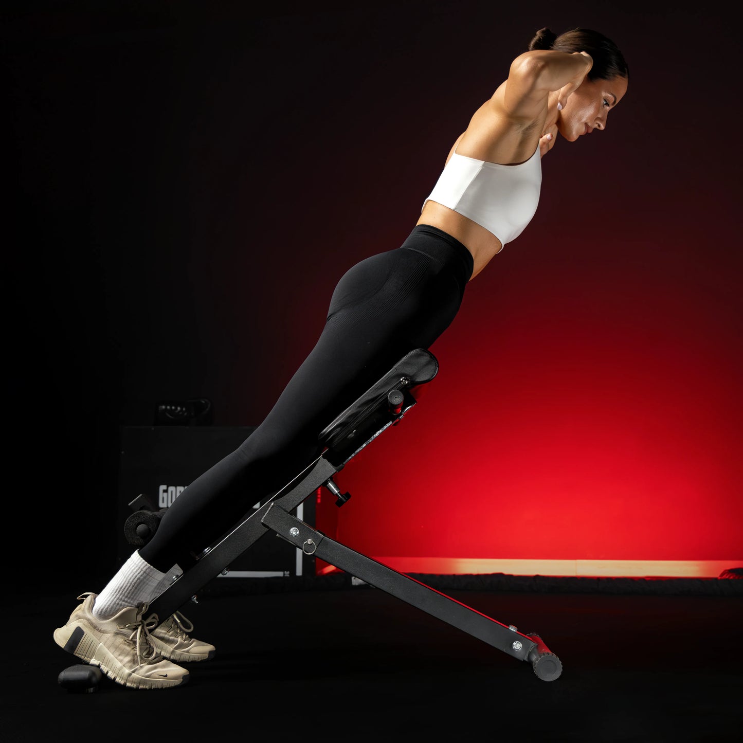 Banc de musculation abdominal et dorsal pliable