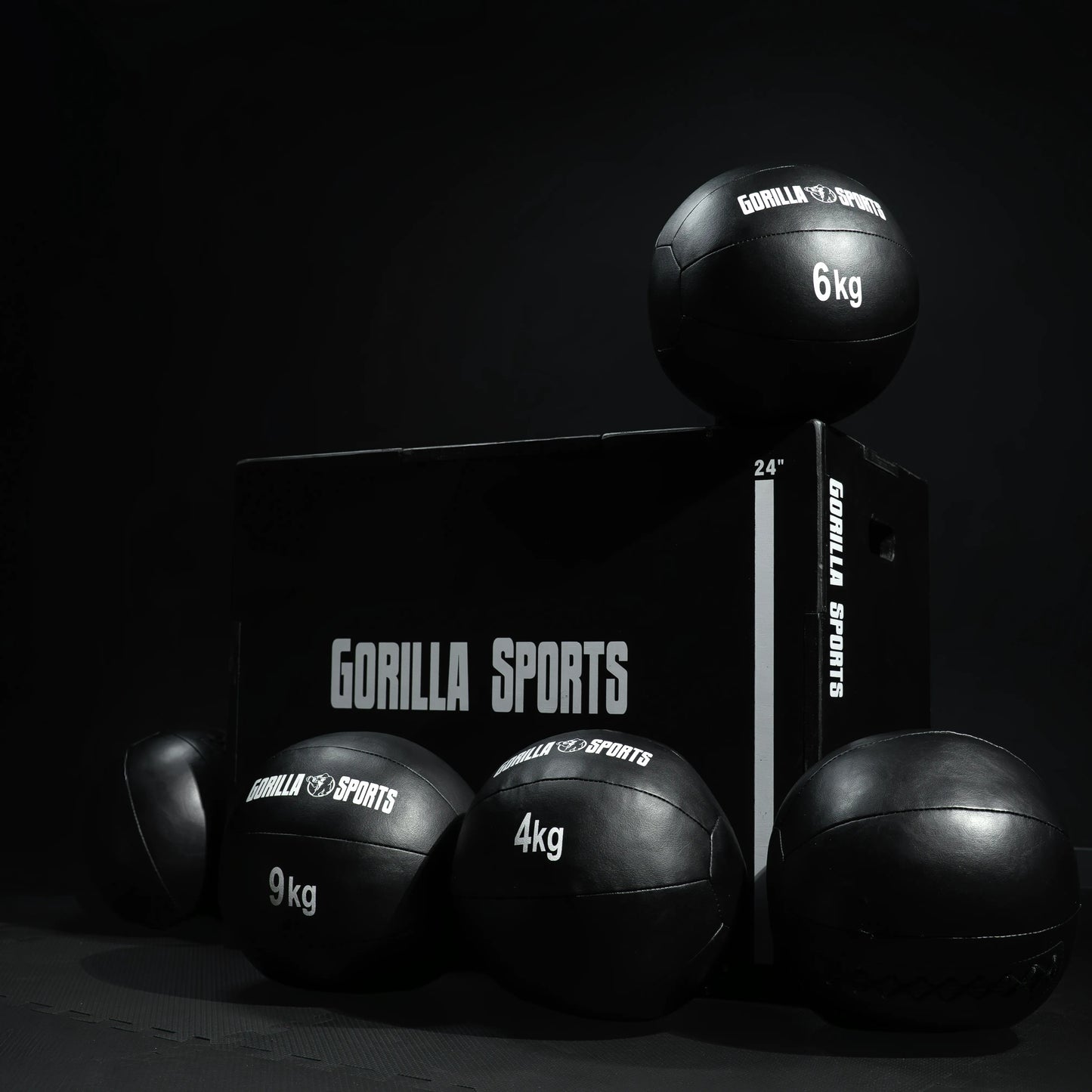 Médecine ball noir