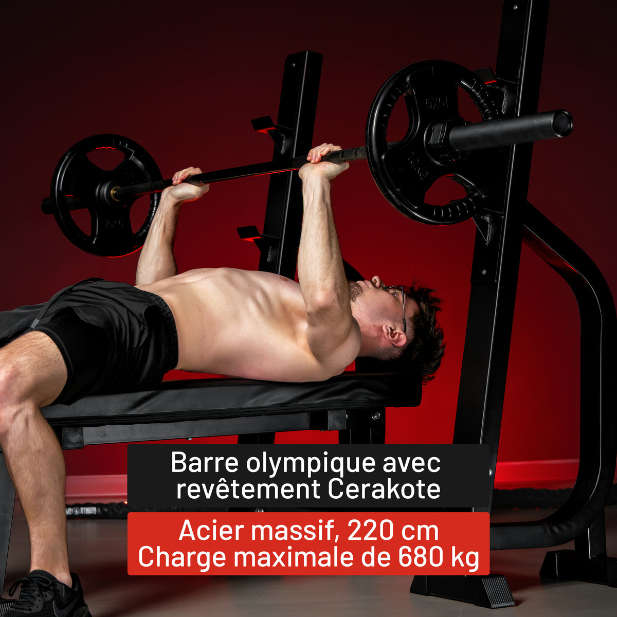 Barre olympique 50/51 mm