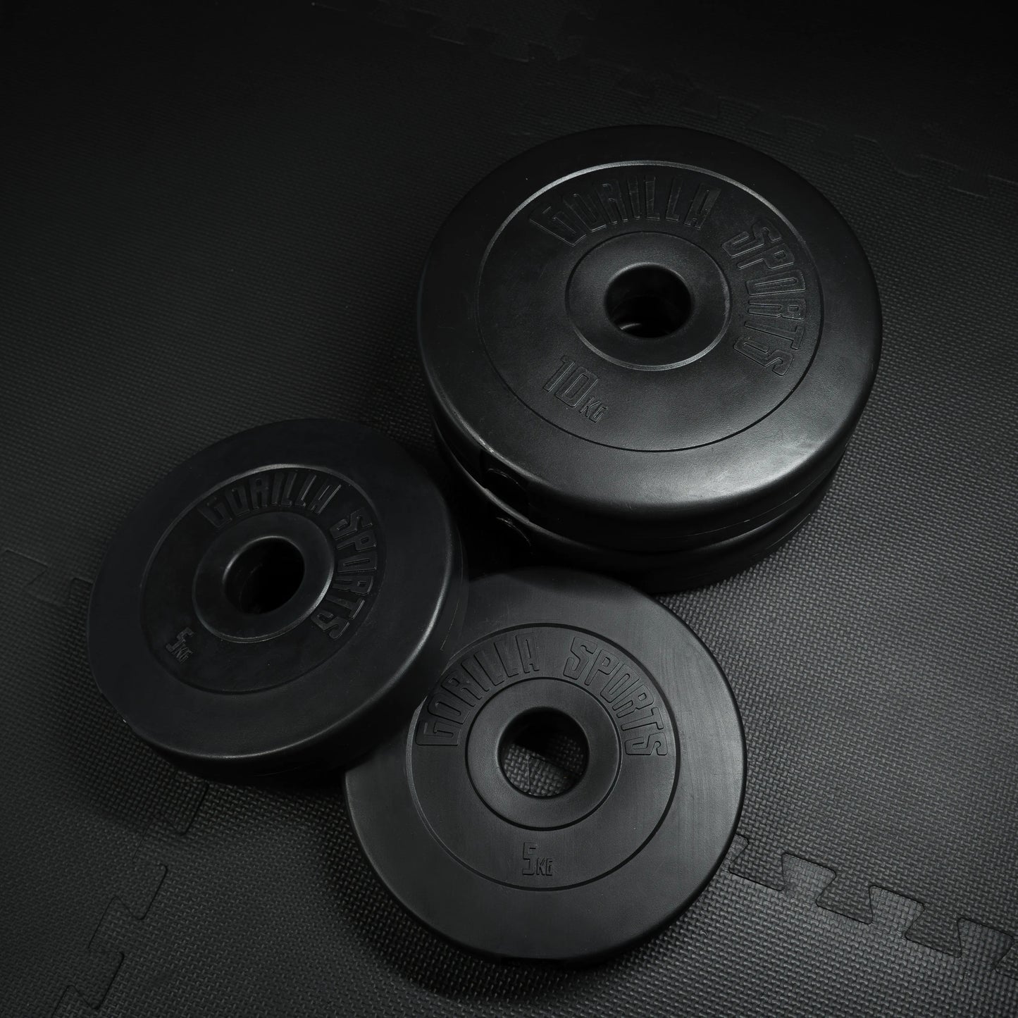 Disque musculation olympique en plastique 50/51 mm