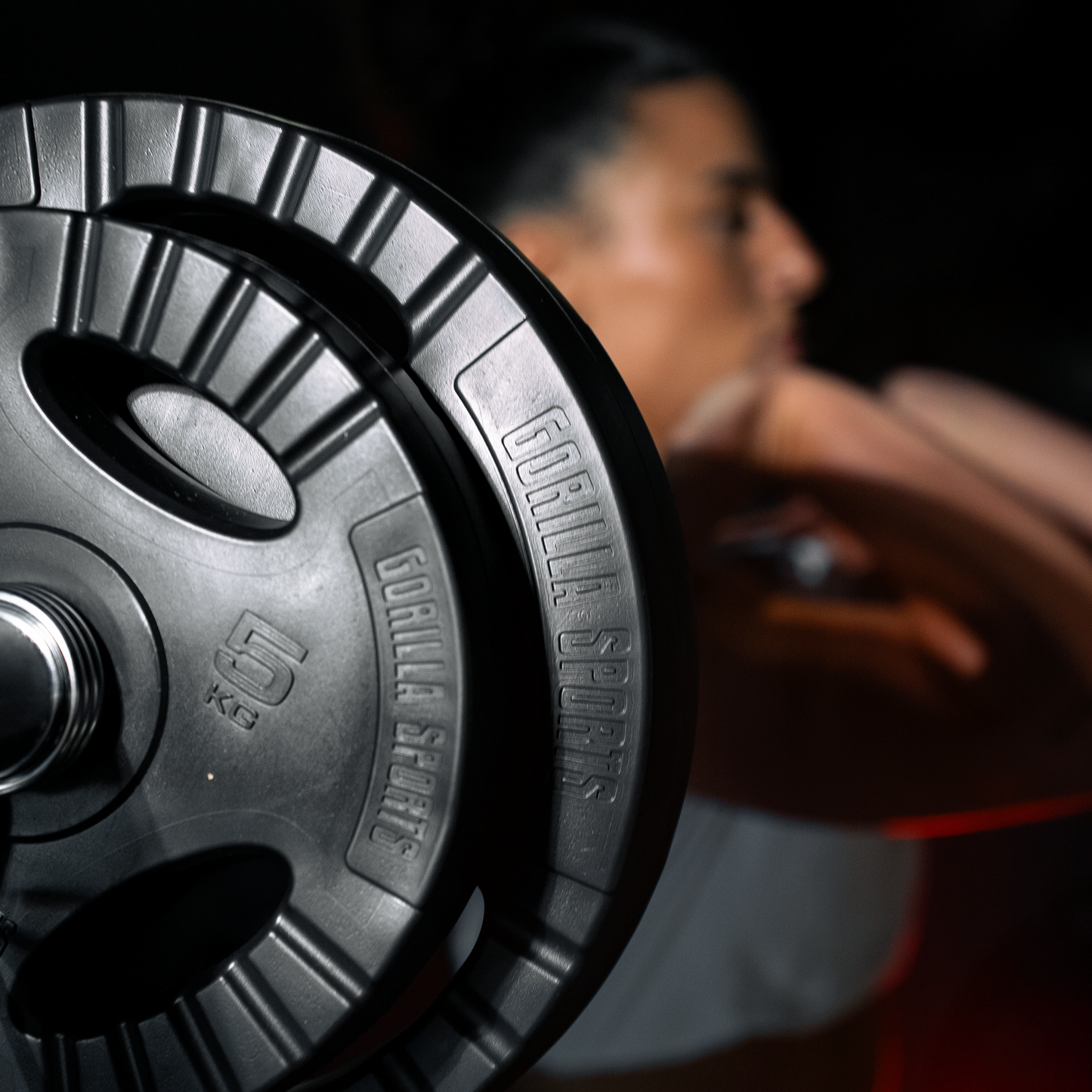 Disque musculation olympique avec poignées 50/51 mm