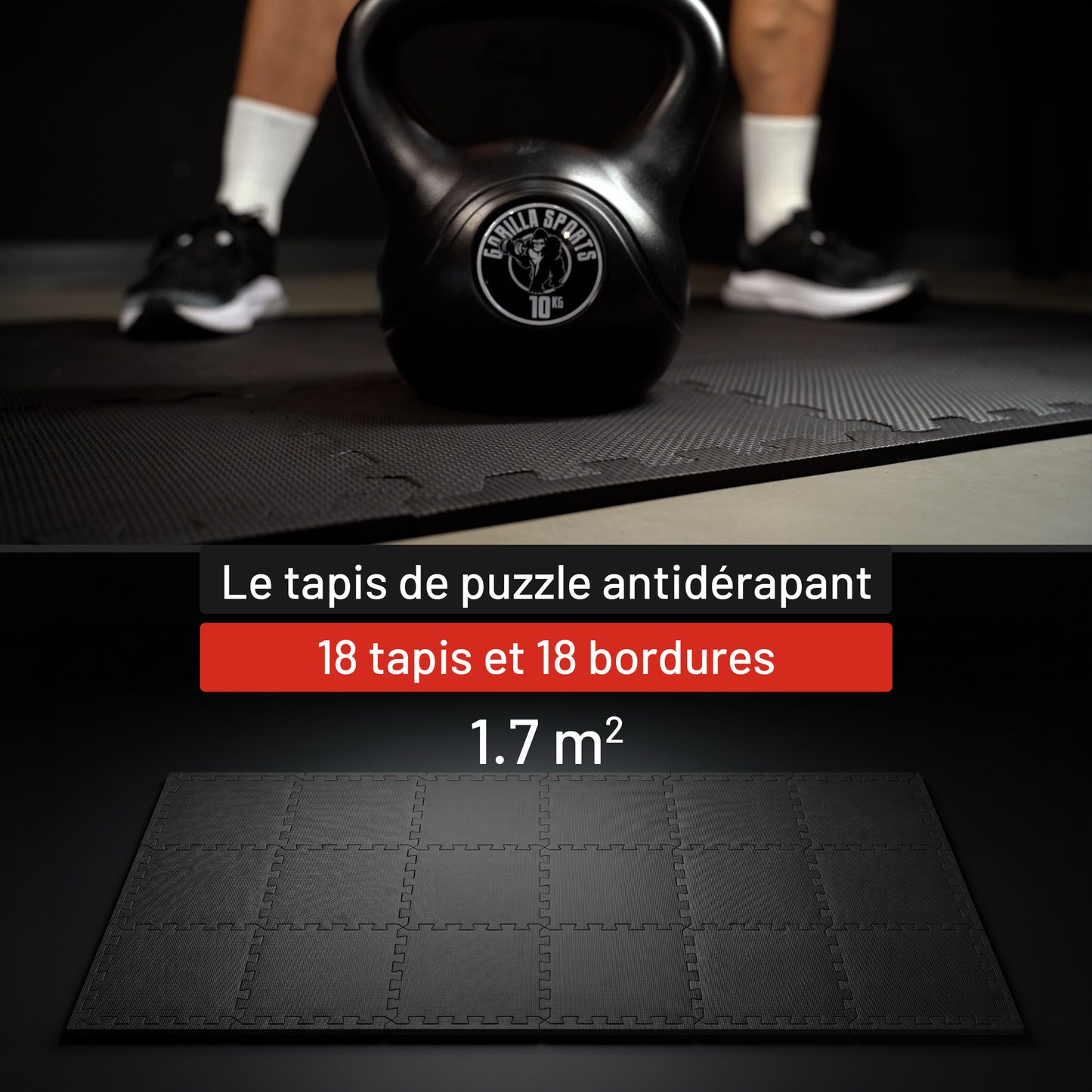 Set de dalles de protection (30x30cm)