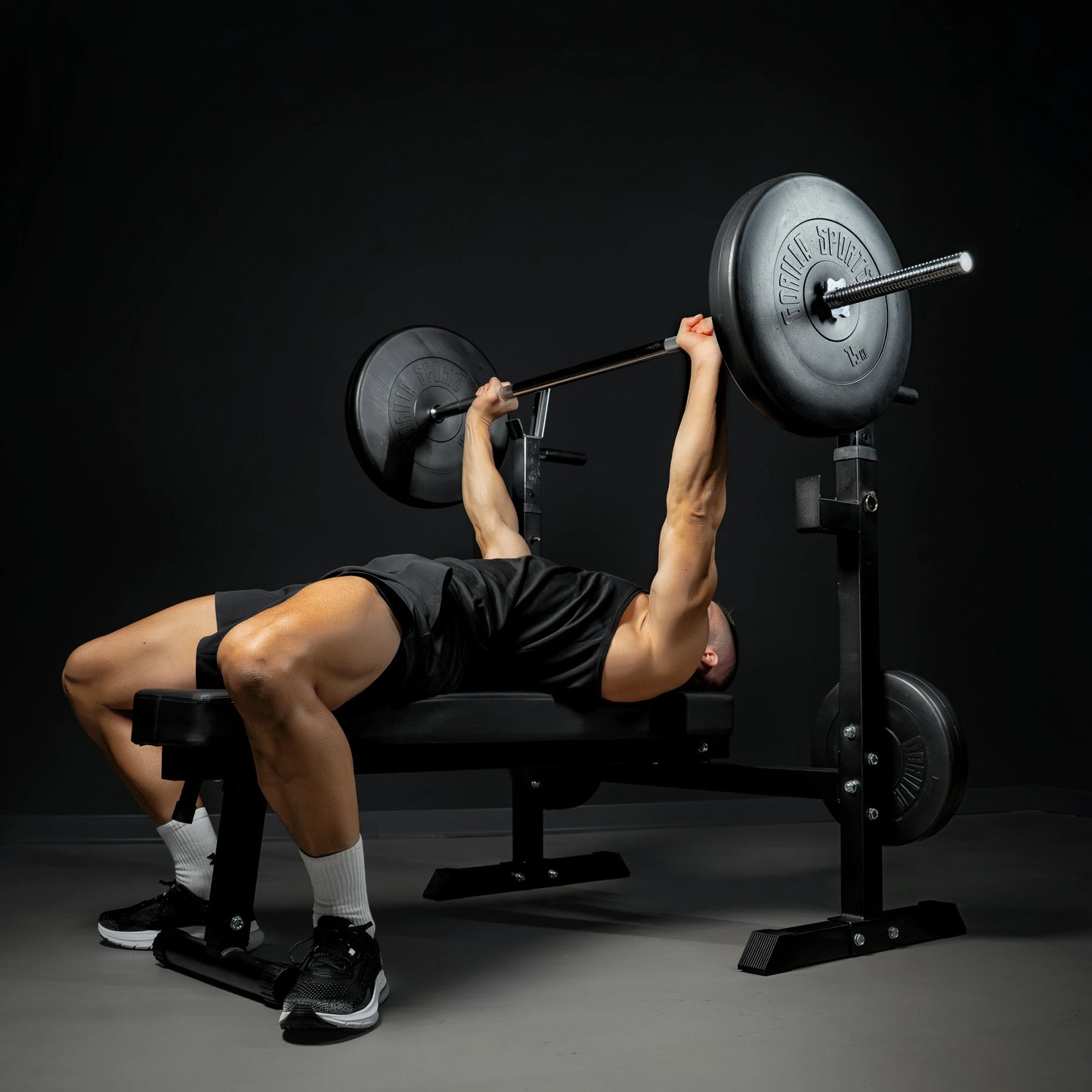 Banc de musculation avec support
