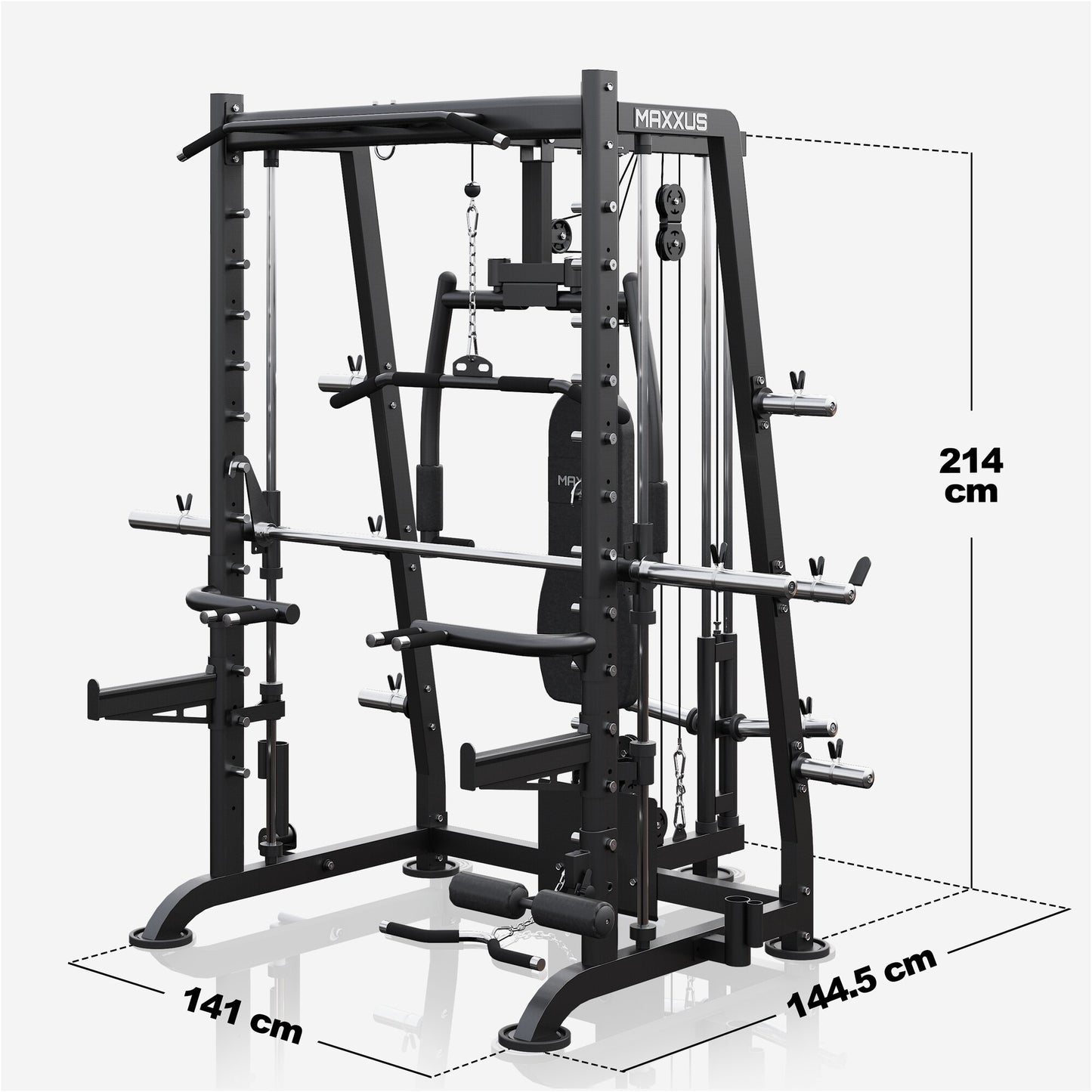 Multipresse 8.1 Smith machine avec banc de musculation