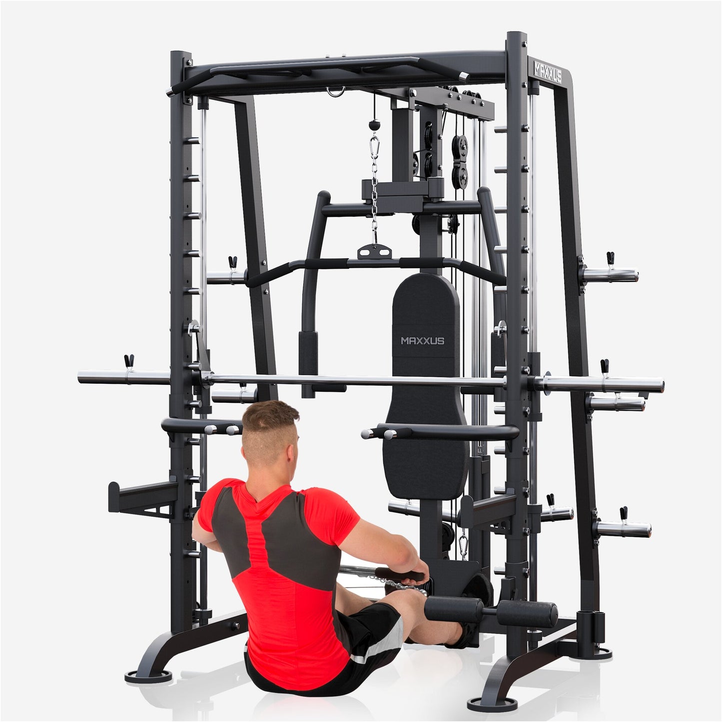 Multipresse 8.1 Smith machine avec banc de musculation