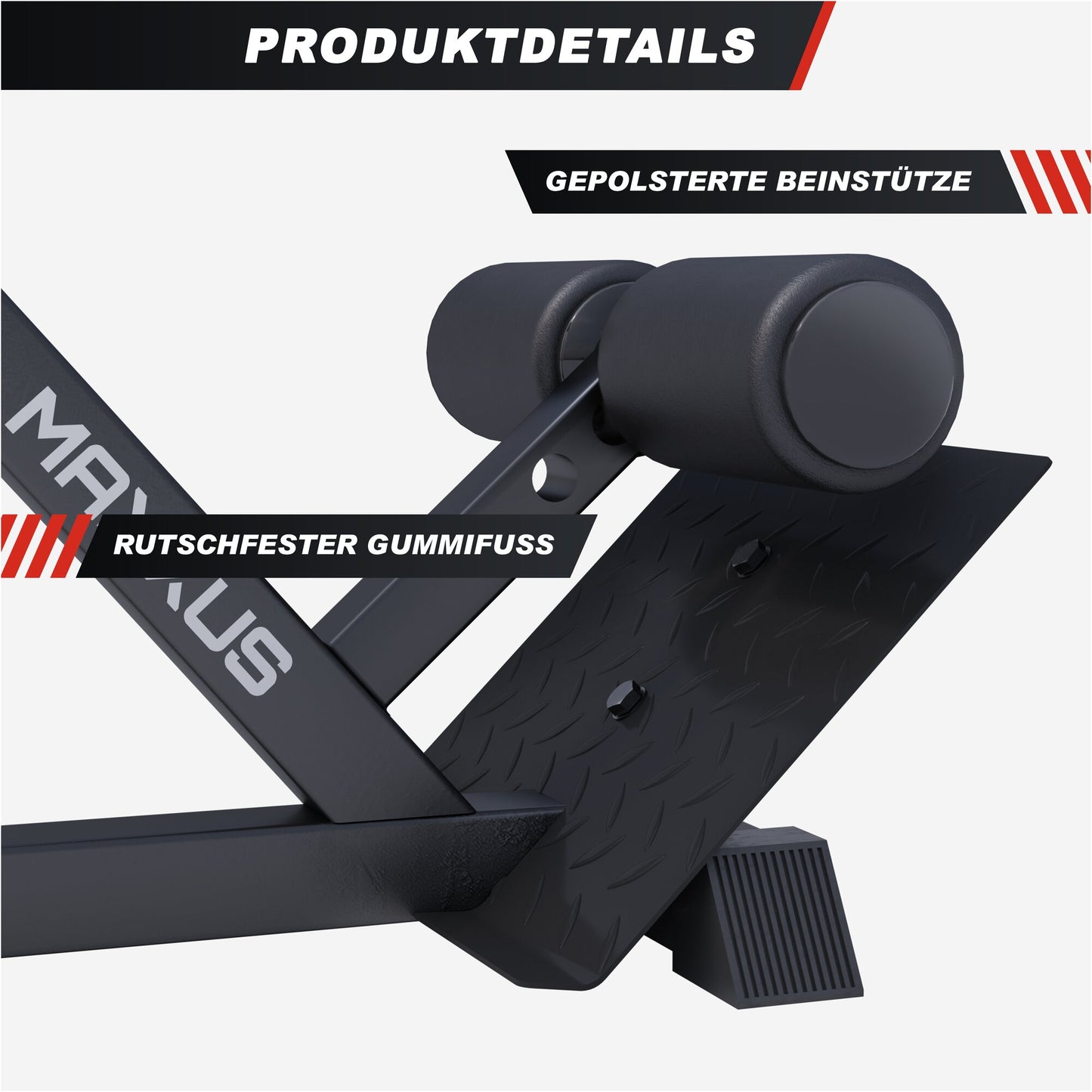 Banc lombaire réglable pour hyperextension dos