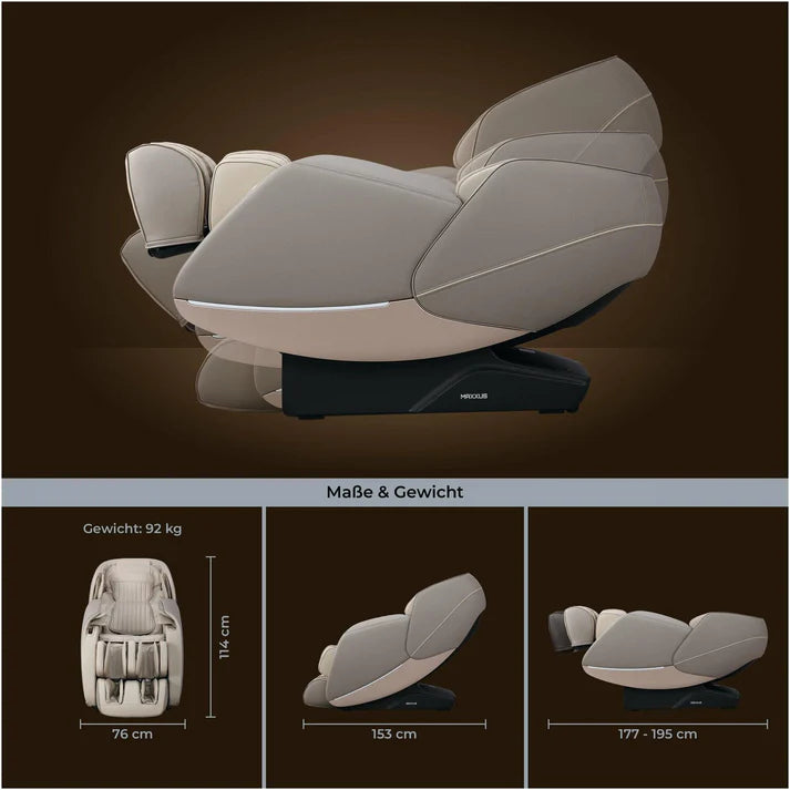 Fauteuil massant MX 10.0 Zero Beige