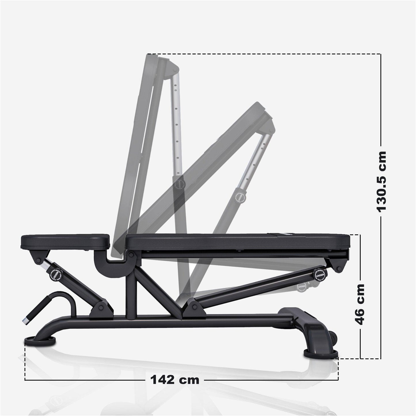 Banc Musculation Universel PRO - Gorilla Sports France