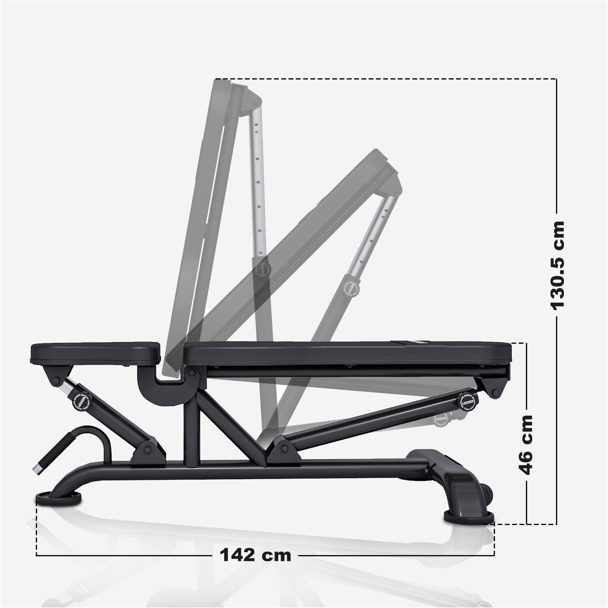 Banc Musculation Universel PRO - Gorilla Sports France