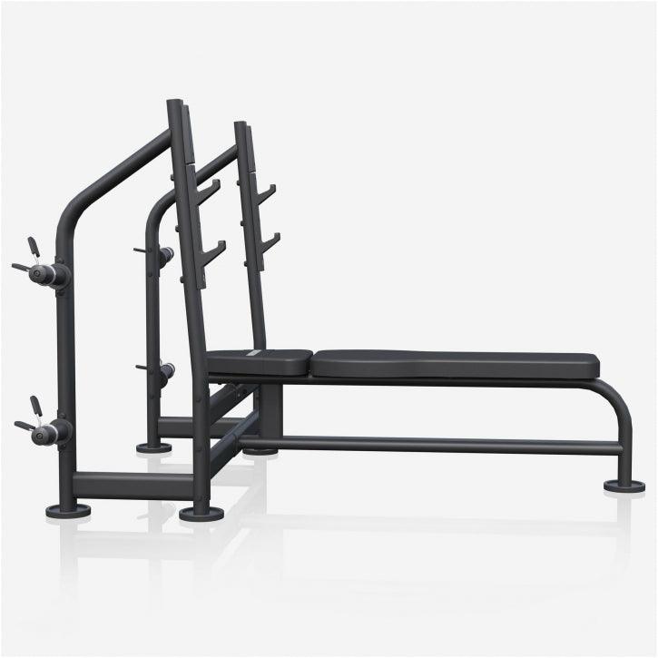 Banc Musculation avec Rangement PRO - Gorilla Sports France
