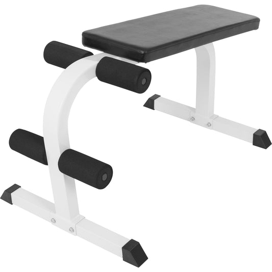 Banc pour abdominaux blanc - Gorilla Sports France