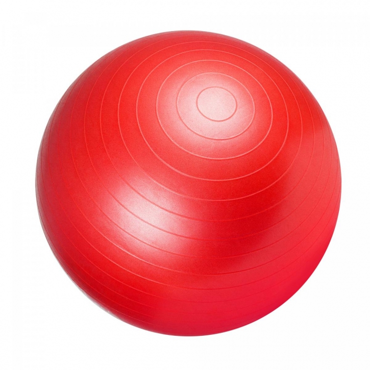 Swiss ball - Ballon de gym ROUGE / 65cm