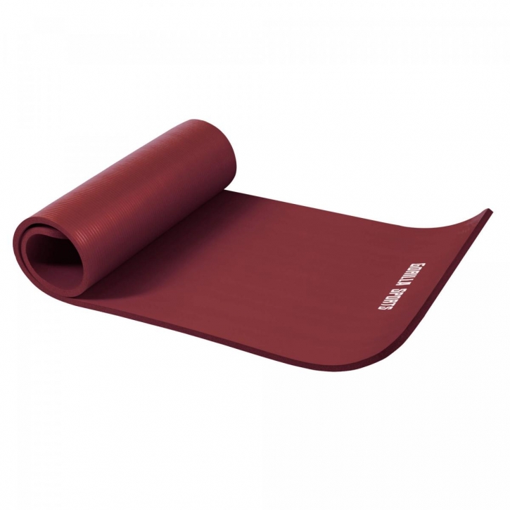 Petit tapis de yoga en mousse  - 190 x 60 x 1,5 cm (Yoga - Pilates - sport à domicile) Ruby
